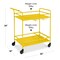 Best Choice Products 2-Tier Rolling Bar Cart Indoor/Outdoor w/ Storage Shelves, Wine Rack, Lockable Wheels